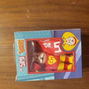 Dr. Simi Action Figure - El Chapulin Colorado Red and Yellow